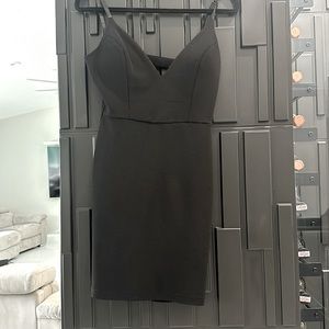 cute mini black cocktail dress.